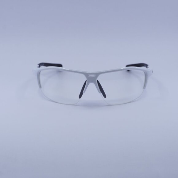 Nike Sunglasses - Run X2 D - 101 - White/Black/Clear Lens at  Nike RUN X2 D 101 Sunglasses White/Black Shield Frame, Clear Lenses